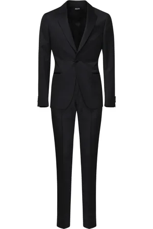 Ermenegildo Zegna Garnitury, Mężczyzna, Niebieski, L, Męskie Sukienki Materiałowe