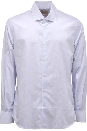 BROOKSFIELD Koszule, Mężczyzna, Biały, L, Slim Shirt Made in Italy