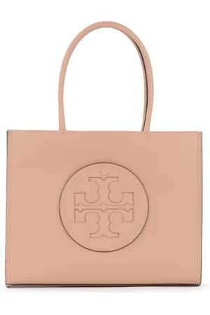 Tory Burch Torebki, Kobieta, Beżowy, ONE SIZE, Skóra, Ella Small Tote Bag