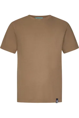 DRUMOHR Koszulki, Mężczyzna, brązowy, M, T-shirty i Pola z ściągaczem