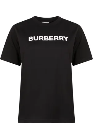 Burberry Koszulki, Mężczyzna, Czarny, S, Czarne T-shirty i Pola Regular Fit