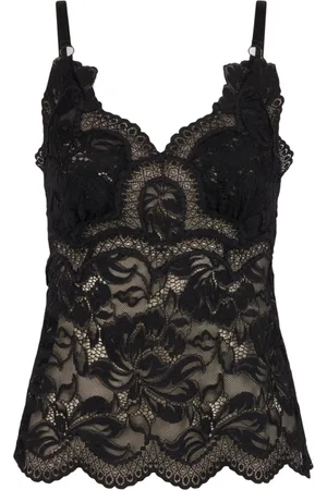 Paco rabanne Koszulki, Kobieta, Czarny, M, Czarny Top dla Kobiet