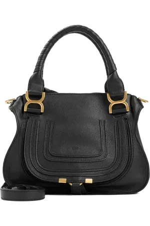 Chloé Torebki, Kobieta, Czarny, ONE SIZE, Czarna skórzana torba na ramię
