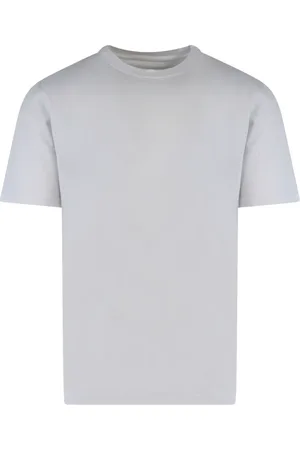 Maison Margiela Koszulki, Mężczyzna, Szary, M, Szare T-shirty i Pola z Ribsami