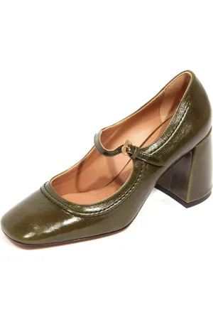 A.BOCCA Buty, Kobieta, Zielony, 37 1/2 EU, Buty z efektem vintage w zielonym