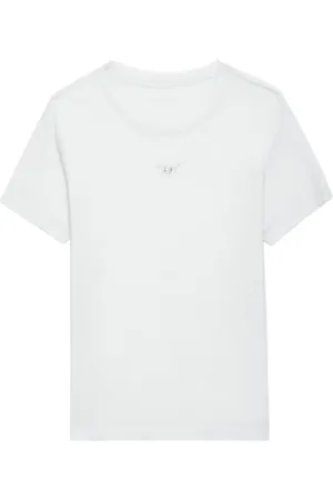 Zadig & Voltaire Koszulki, Kobieta, Biały, L, Białe T-shirty i Pola