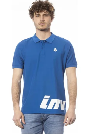 Invicta Koszulki, Mężczyzna, Niebieski, L, Klasyczny Męski Polo Shirt