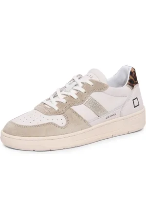 D.A.T.E. Buty, Kobieta, Wielobarwność, 36 EU, Vintage Court 2.0 Calf Ivory Buty