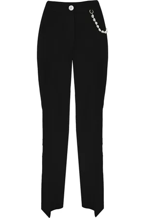 Kocca Spodnie, Kobieta, Czarny, XS, Eleganckie Spodnie Slim Fit