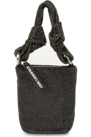 Karl Lagerfeld Torebki, Kobieta, Czarny, ONE SIZE, Torebka z kryształami