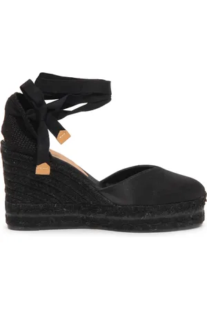 Castaner Buty, Kobieta, Czarny, 40 EU, Espadryle na koturnie model Chiara