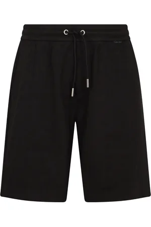 Calvin Klein Szorty, Mężczyzna, Czarny, S, Szorty z Logo z Bawełny