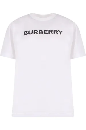 Burberry Koszulki, Mężczyzna, Biały, M, Białe T-shirty i Pola z Logo