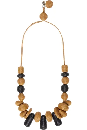 Max Mara Akcesoria, Kobieta, Wielobarwność, ONE SIZE, Skóra, Brązowa Skóra Bijoux Soraia
