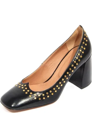 A.BOCCA Buty, Kobieta, Czarny, 36 EU, Buty z efektem vintage i ćwiekami