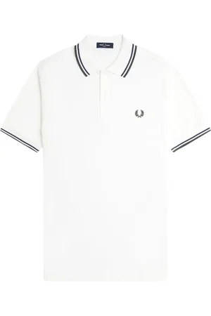 Fred Perry Koszulki, Mężczyzna, Biały, 2XL, Bawełna, Pikowany Polo Biały Bawełna Ikoniczny