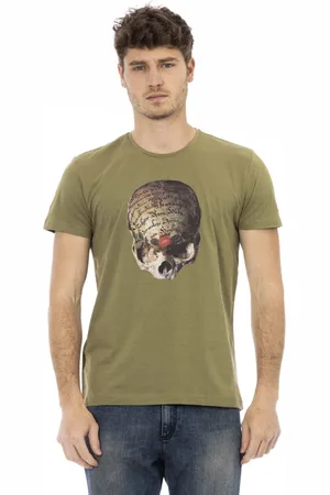 Trussardi Koszulki, Mężczyzna, Zielony, M, T-Shirts