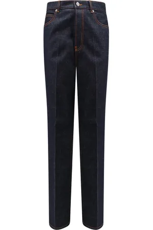 Salvatore Ferragamo Jeansy, Mężczyzna, Niebieski, S, Niebieskie Dżinsy Rurki
