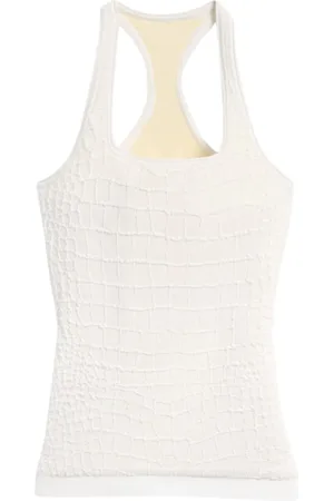 Jacquemus Koszulki, Kobieta, Biały, L, Biała Bluzka Scala