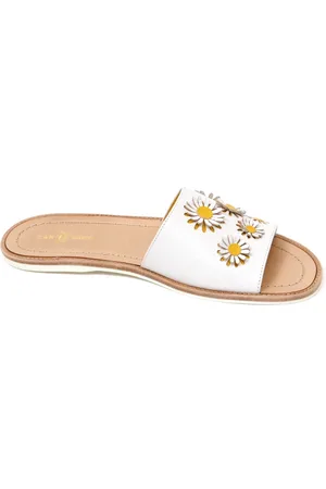 CAR SHOE Buty, Kobieta, Biały, 36 1/2 EU, Madras Bianco Sandał Buty Avorio