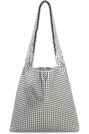 Paco rabanne Torebki, Kobieta, Szary, ONE SIZE, Stylowa torba Pixel Hobo