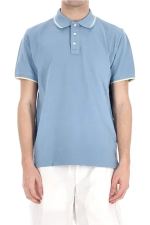 Jacob Cohen Koszulki, Mężczyzna, Niebieski, 2XL, Niebieski Bawełniany Polo T-shirty i Pola