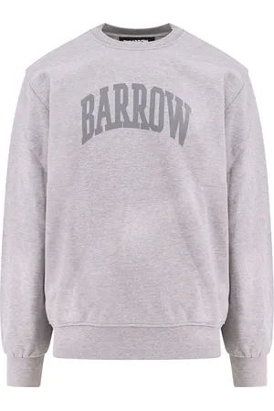 BARROW Bluzy, Mężczyzna, Szary, S, Szara Sweter z ściągaczami