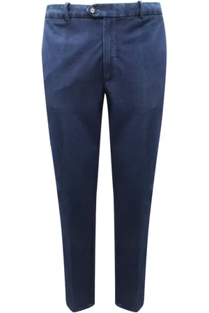 Circolo Spodnie, Mężczyzna, Niebieski, S, Indigo Chino Spodnie