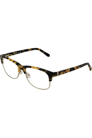 Guess Akcesoria, Mężczyzna, brązowy, ONE SIZE, Brązowe Okulary Optyczne Browline dla Mężczyzn