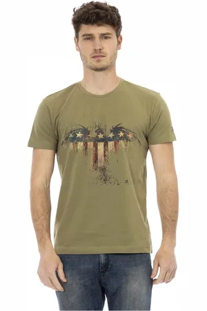 Trussardi Koszulki, Mężczyzna, Zielony, M, T-Shirts