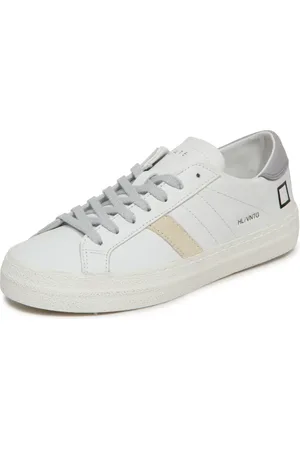 D.A.T.E. Buty, Kobieta, Biały, 36 EU, Buty Vintage -Lilac Low Top