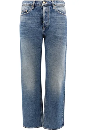 Golden Goose Jeansy, Mężczyzna, Niebieski, W34, Niebieskie Jeansyy z Detalem Gwiazdy