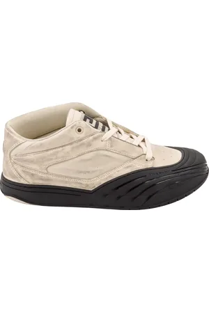 Givenchy Buty, Mężczyzna, Beżowy, 41 EU, Ikoniczne Logo Skórzane Sneakers