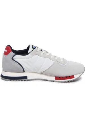 Blauer Buty, Mężczyzna, Biały, 42 EU, Buty Queens Biało Czerwono Granatowe