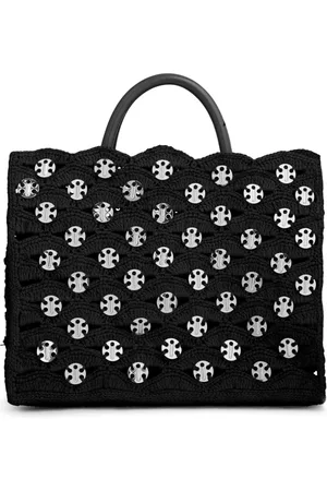 Paco rabanne Torebki, Kobieta, Czarny, ONE SIZE, Czarna i Srebrna Torebka