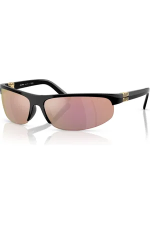 Miu Miu Akcesoria, Kobieta, Czarny, 70 MM, Okulary przeciwsłoneczne