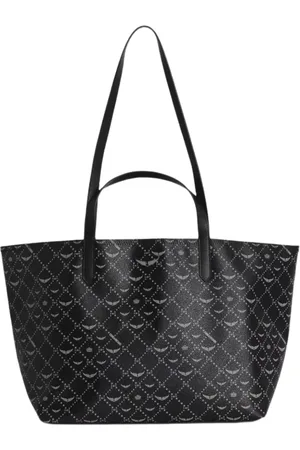 Zadig & Voltaire Torebki, Kobieta, Czarny, ONE SIZE, Poliester, Monogram Shopper Bag - Noir