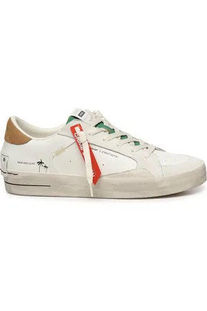Crime london Buty, Mężczyzna, Biały, 44 EU, Białe Sneakers SK8 Deluxe