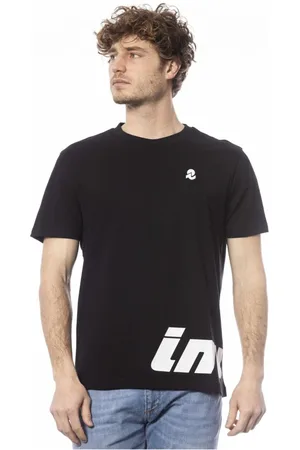 Invicta Koszulki, Mężczyzna, Czarny, XL, Męski T-shirt Kolekcja Wiosna/Lato