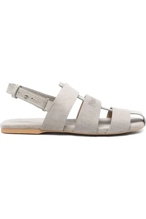 J.W.Anderson Buty, Mężczyzna, Szary, 40 EU, Szare Buty z Paskiem