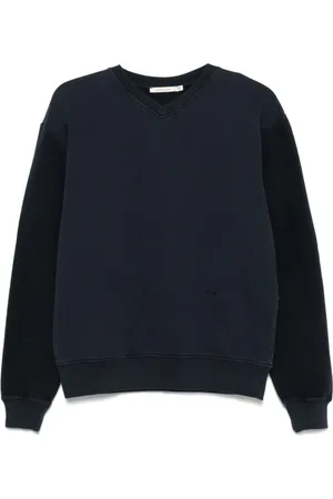 Paloma Wool Bluzy, Kobieta, Niebieski, L, Granatowy Sweter z Dekoltem V