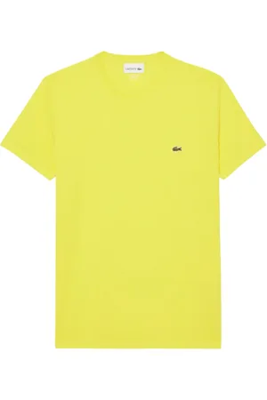 Lacoste Koszulki, Mężczyzna, Żółty, L, Zółte T-shirty i Pola