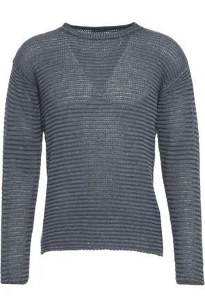 TRANSIT Swetry, Mężczyzna, Niebieski, M, Niebieski Sweter Ss 25 Stylowy Sweter