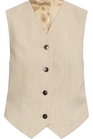 By Malene Birger Kurtki, Kobieta, Beżowy, M, Poliester, Vest Occa
