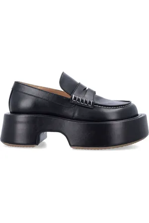 J.W.Anderson Buty, Kobieta, Czarny, 40 EU, Skóra, Mokasyny na platformie