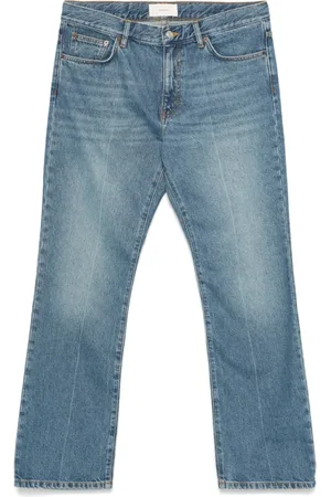 Jeanerica Jeansy, Mężczyzna, Niebieski, W34, Cerulean Klasyczne Jeansyy z Pięcioma Kieszeniami