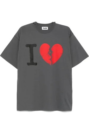 MAGLIANO Koszulki, Mężczyzna, Szary, XL, Slate Grey Crew Neck T-shirt