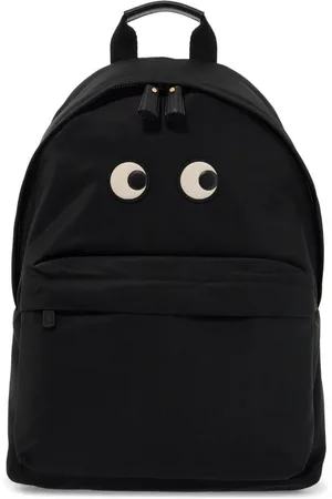 Anya Hindmarch Torebki, Kobieta, Czarny, ONE SIZE, Nylon, Plecak z Oczami