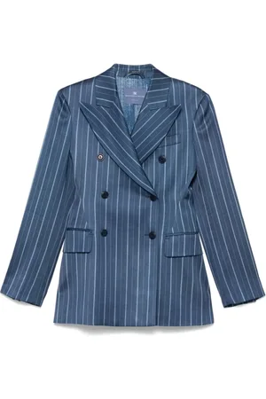 ERMANNO SCERVINO Kurtki, Kobieta, Niebieski, M, Stylowa Kurtka