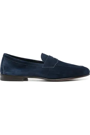 HENDERSON BARACCO Buty, Mężczyzna, Niebieski, 40 EU, Granatowy But z Dziurką na Monetę